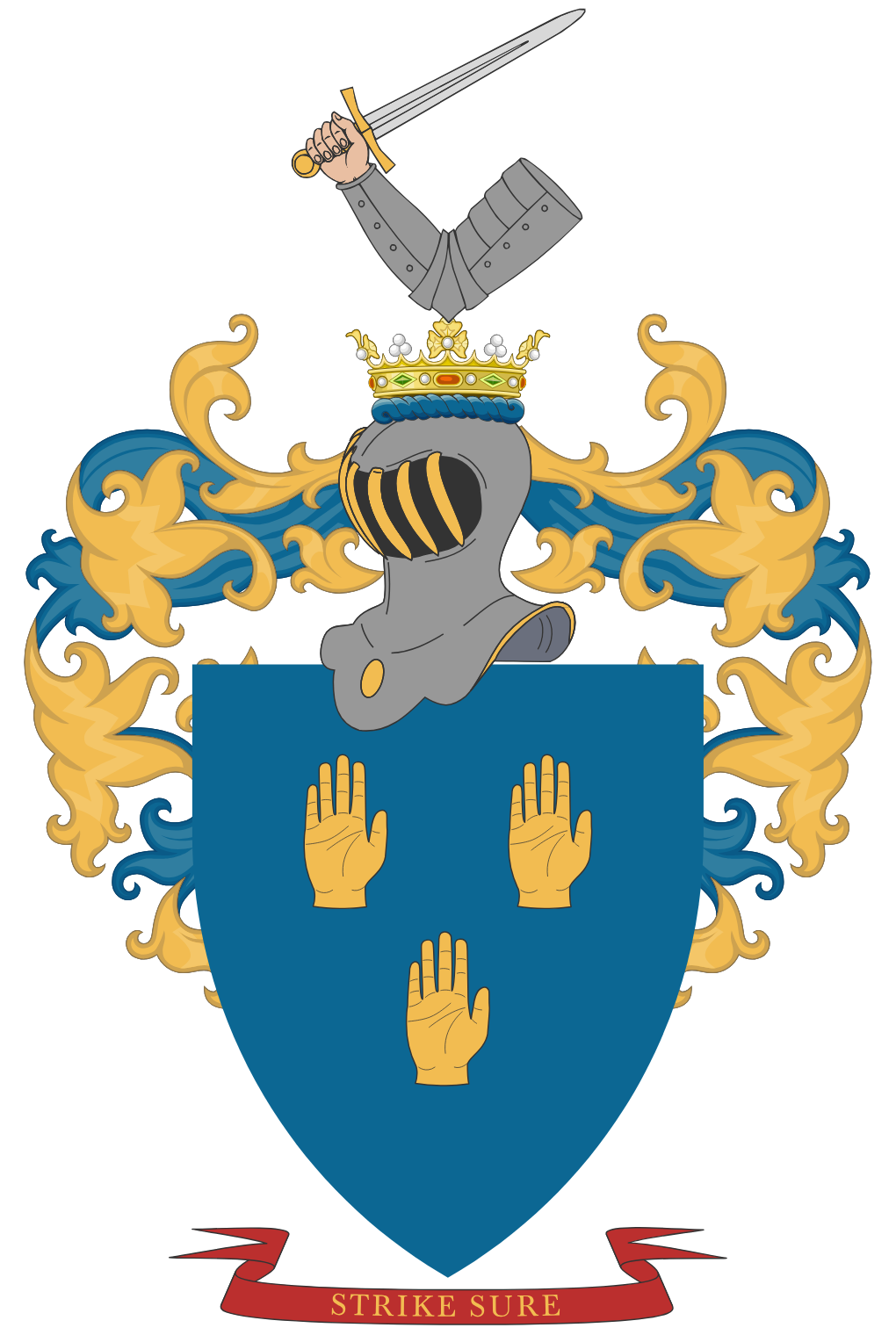 Coat of arms of the Greig noble family (Russia) by siggs