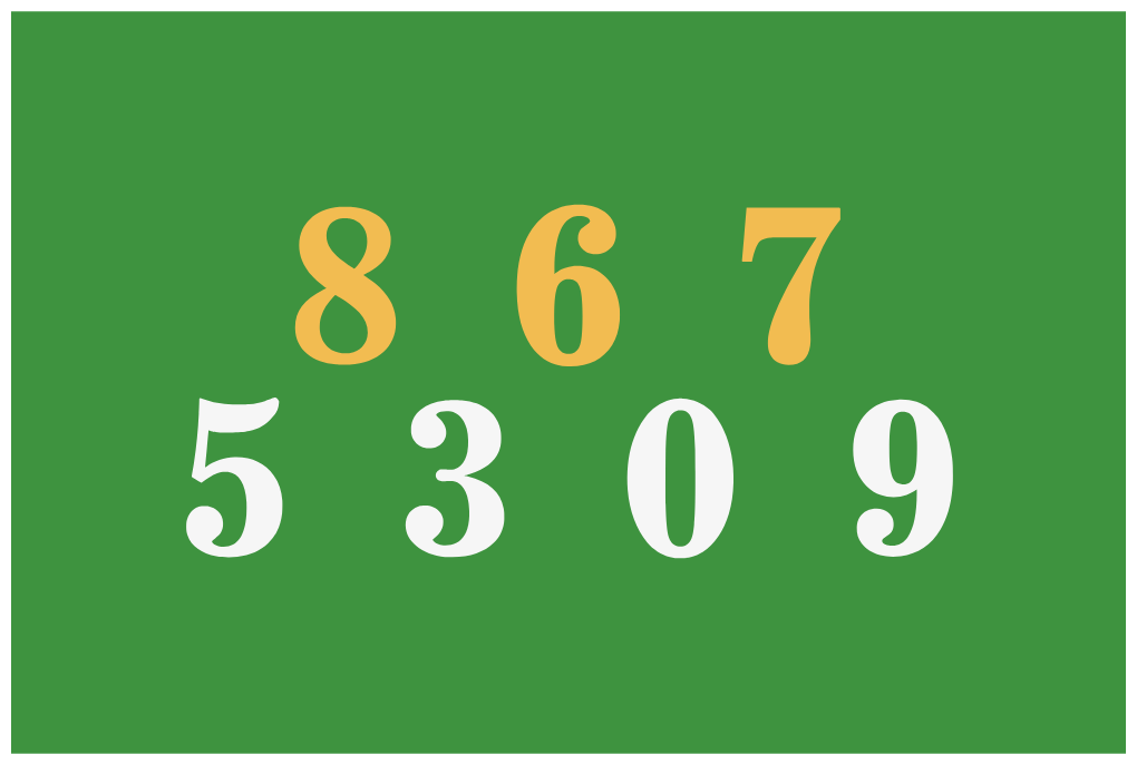 the numbers mason by vairy