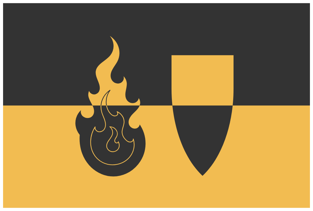 counterchanged flag by or