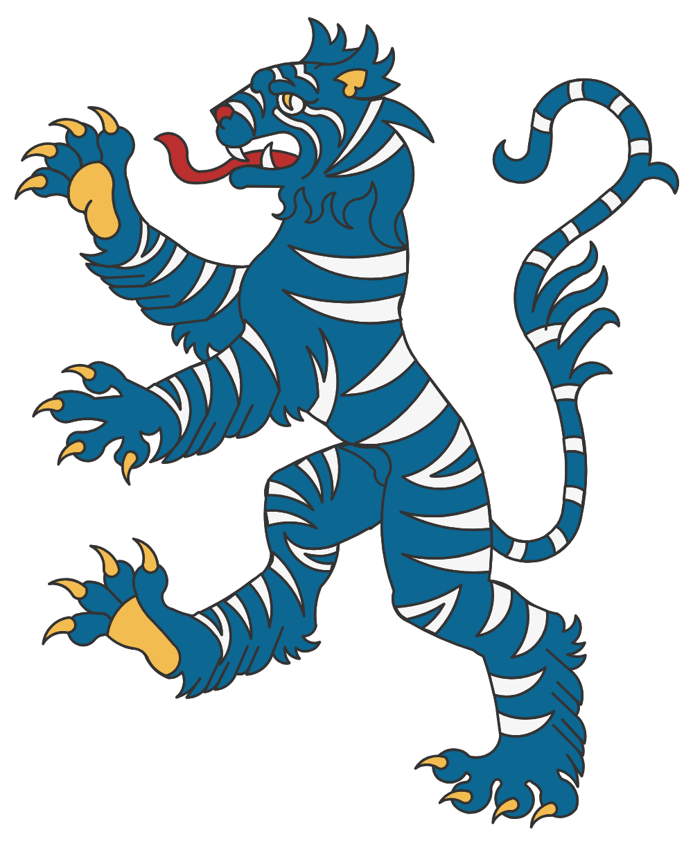 Natural Tiger Rampant by vlk2020