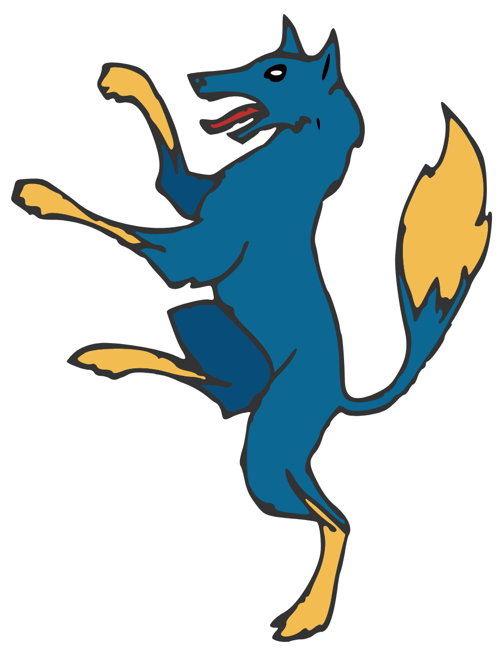 Fox Rampant by karanda