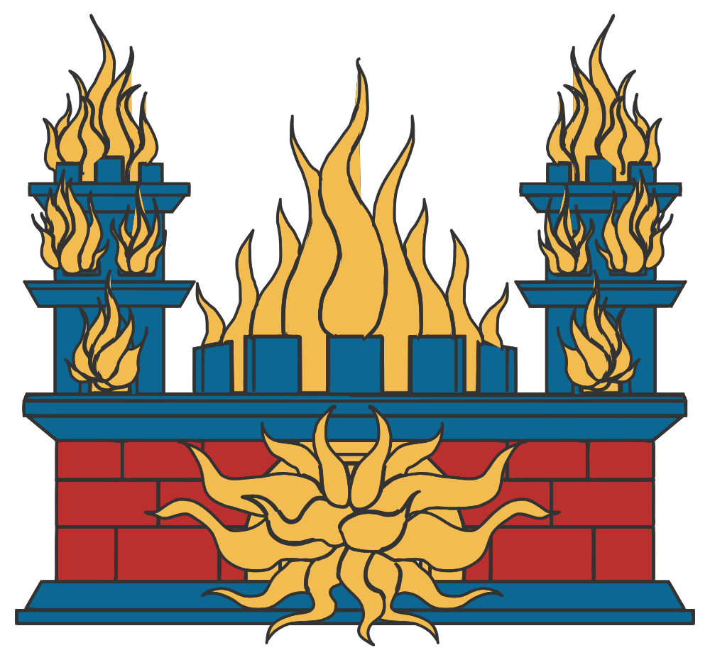 Castle Enflamed by vlk2020