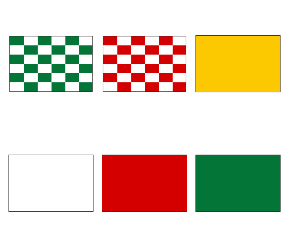 Racing Flags and their Meanings by ghoste